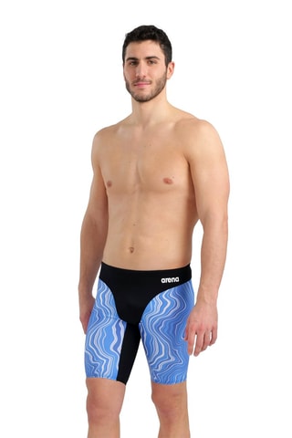 Zwemlegging - Zwart en Lichtblauw