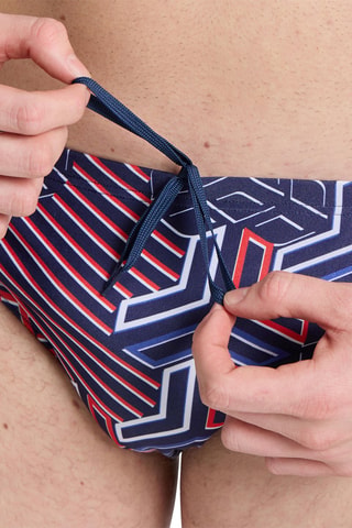 Bañador estilo slip - Azul