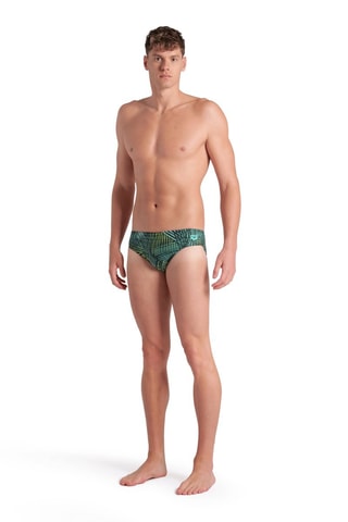Bañador estilo slip - Negro y verde