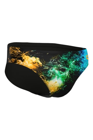 Bañador estilo slip - Negro y verde