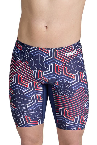 Zwemshort - Marineblauw en Rood