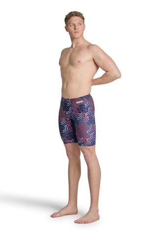 Zwemshort - Marineblauw en Rood