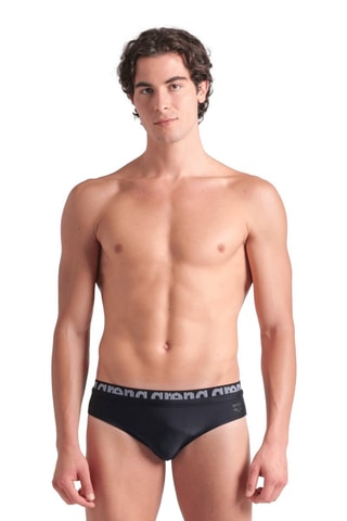 Bañador estilo slip Elastic - Negro