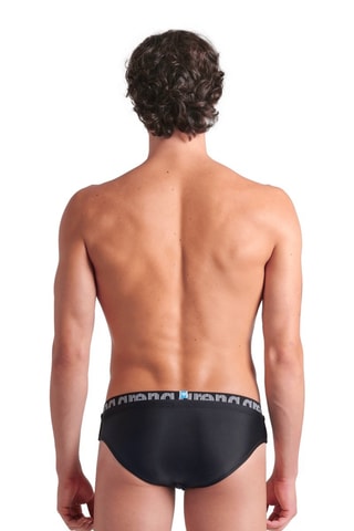 Bañador estilo slip Elastic - Negro