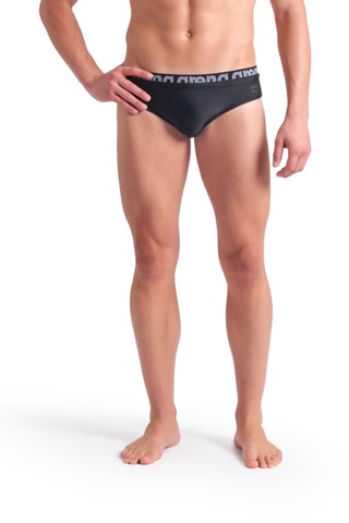 Bañador estilo slip Elastic - Negro