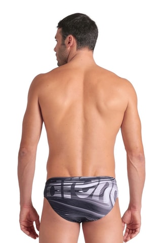 Bañador estilo slip Flow - Negro