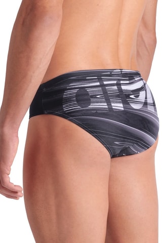 Bañador estilo slip Flow - Negro