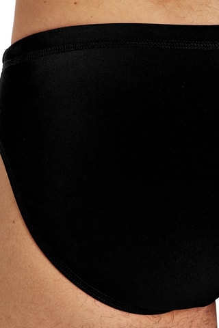Bañador estilo slip Solid Waterpolo - Negro
