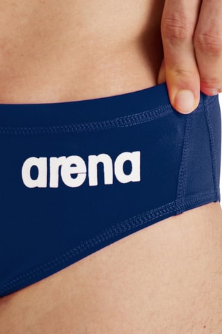 Bañador estilo slip Solid Waterpolo - Azul marino