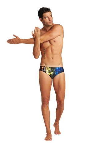 Bañador estilo slip Vibration - Negro