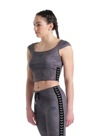Crop top - Gris oscuro