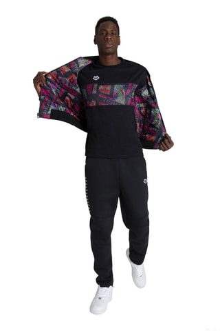 Bomberjack Zwart en Fuchsia