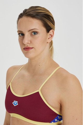 Bikini - Bordeauxrood en Marineblauw