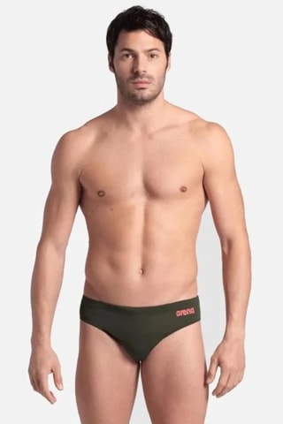 Bañador estilo slip Solid - Verde esmeralda