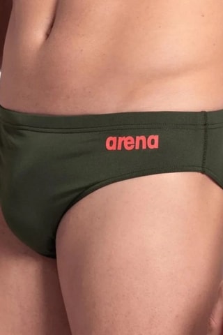 Bañador estilo slip Solid - Verde esmeralda