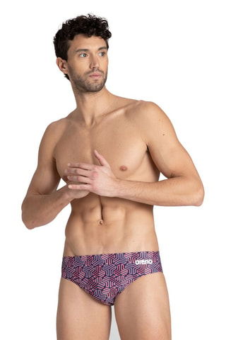 Zwemslip Kikko Rood en Marineblauw