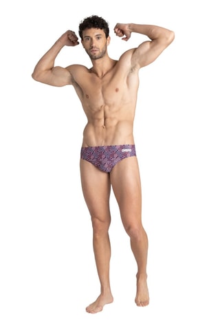 Zwemslip Kikko Rood en Marineblauw