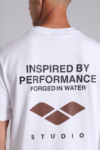 T-shirt Printed - Wit