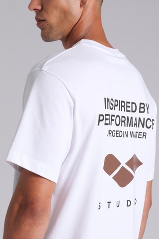 T-shirt Printed - Wit
