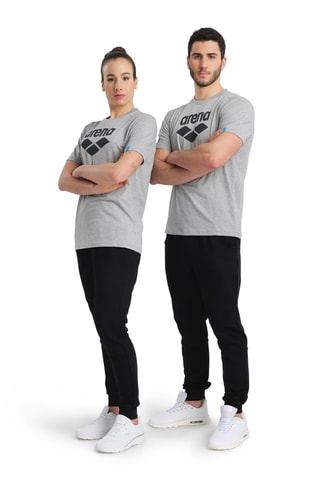 T-shirt - Gris chiné