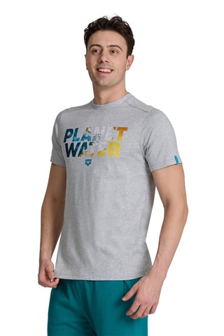 T-shirt - Gris clair chiné