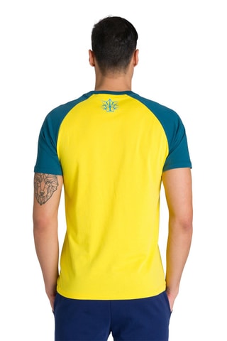 T-shirt Bleu canard