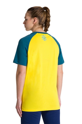 T-shirt Bleu canard