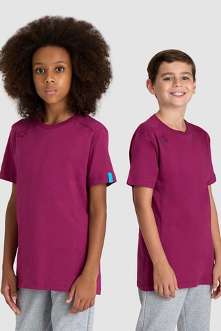T-shirt - Bordeauxrood