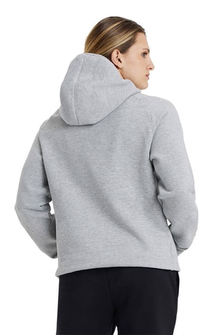 Sweater met Capuchon - Gemêleerd Grijs