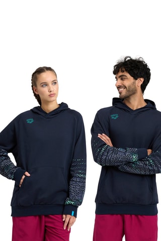 Sweater met capuchon - Marineblauw