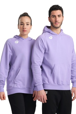 Sweater met capuchon - Lichtpaars