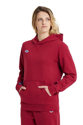 Sweater met Capuchon Bordeauxrood