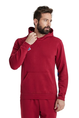 Sweater met Capuchon Bordeauxrood
