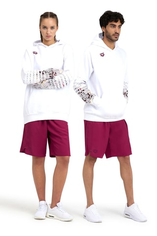Sweater met capuchon - Wit