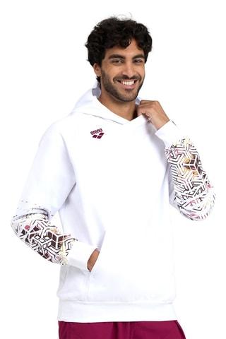 Sweater met capuchon - Wit