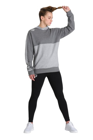 Sweater met Capuchon Gemêleerd Grijs