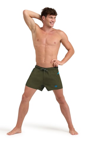 Short de bain - Vert olive