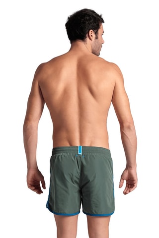 Bañador corto Team Stripe - Caqui