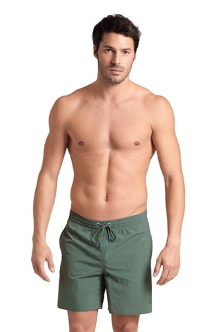 Bañador corto Solid - Verde oscuro