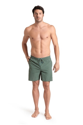 Bañador corto Solid - Verde oscuro