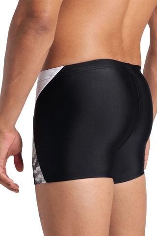 Bañador corto Stripe - Negro