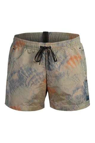 Bañador corto tie-dye - Beige