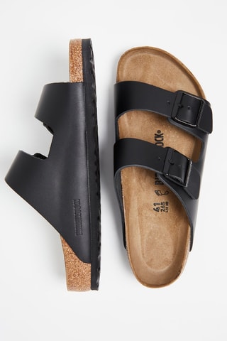 Mules em couro Arizona - Preto - Normal - Preto