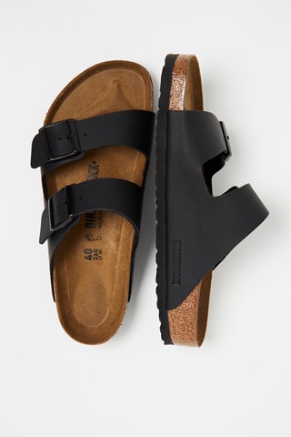 Mules Arizona em couro Preto - Normal - Preto
