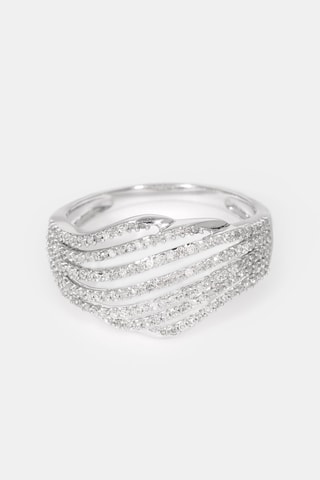 Bague Orsay - Or blanc et diamants