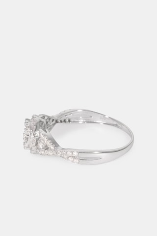 Bague Souffle de diamant - Or blanc et diamants