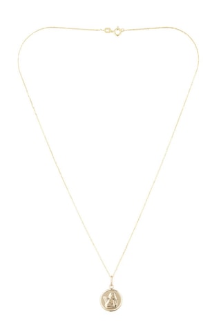 Pendentif Médaillon d'Ange - Or jaune