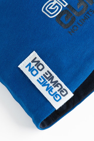 Bonnet réversible - Bleu