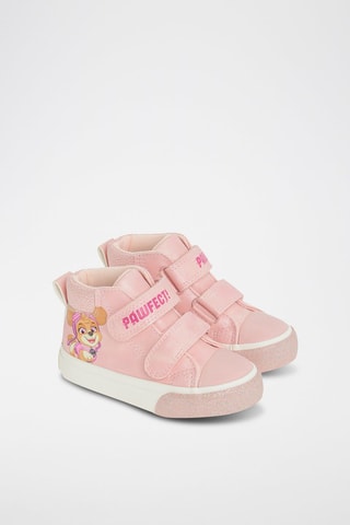 Baskets montantes Stella Pat’ Patrouille - Rose