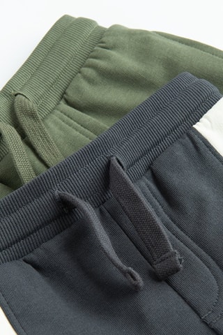 2 joggings - Kaki et bleu nuit